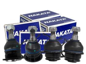 Kit 4 Pivôs Superior/Inferior da Bandeja Hilux SW4 2005 a 2018 - NAKATA Kit 4 Pivôs Superior/Inferior da Bandeja Hilux SW4 2005 a 2018 - NAKATA