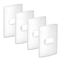 Kit 4 Placa 4x2 1 Posto Sugar Gloss Nereya Legrand 663213