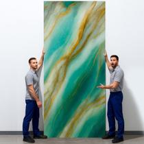 Kit 4 Placa Adesiva Parede Rolo Painel Mármore 260x120 Luxo Kit 4 Placa Adesiva Parede Rolo Painel Mármore 260x120 Luxo