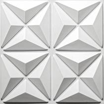 Kit 4 Placas 3D Revestimentos De 0,5Mm Mini Estrelar