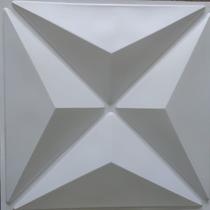 Kit 4 Placas De Bruxelas Revestimento Pvc 3d 50cm X 50cm