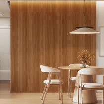 Kit 4 Placas de Painel Ripado Toronto 250cm X 58cm X 3,3mm (rende 5,8m²) Ecorevest