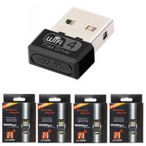 Kit 4 Placas para Conectar na Rede sem Fio no PC Computador