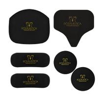 Kit 4 Placas Rígidas: Abdômen, Costas e Laterais