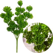 Kit 4 Planta Artificial Broto Suculenta Flor Arranjo 30cm