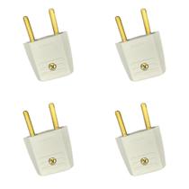 Kit 4 Plug Adaptador 2P Cinza 10A/250V Pial Legrand 51076 Kit 4 Plug Adaptador 2P Cinza 10A/250V Pial Legrand 51076