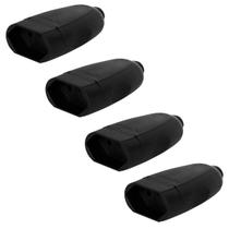 Kit 4 Plug Femea 2p+t Pb Axial 10a 250v Cor Preto Legrand