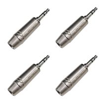 Kit 4 Plug P2 Macho Estéreo Prof Para Celular Mesmo Com Capa Kit 4 Plug P2 Macho Estéreo Prof Para Celular Mesmo Com Capa