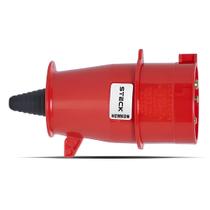 Kit 4 Plugue 3P+N+T 32A 380/440V N5276 Vermelho Steck