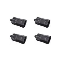 Kit 4 Plugue Femea Tomada 2p+t 180 20a Preto Margirius Kit 4 Plugue Femea Tomada 2p+t 180 20a Preto Margirius