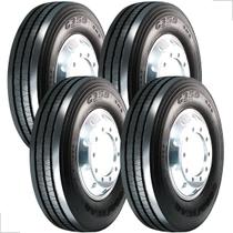 Kit 4 Pneu Goodyear Aro 22,5 G359 SHS Premium Liso 295/80R22.5