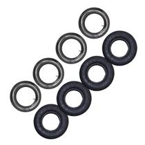 Kit 4 Pneu P/ Carretinha E Industrias 4.80 / 4.00-8 + Câmar