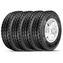 Kit 4 Pneu Pirelli Aro 22.5 275/80r22.5 149/146L M+S Plus FG01