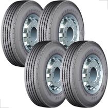 Kit 4 Pneu Steelmark Goodyear Aro 17,5 AGS Liso Truck 215/75R17.5