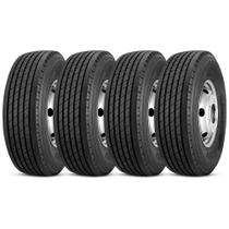 Kit 4 Pneu Xbri Aro 22.5 295/80r22.5 152/149M 18pr TL Ecoway F1 Liso Rodoviário - Xbri Vv