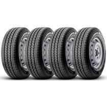 Kit 4 Pneus 185R14 Pirelli Chrono 102R Aro 14 Pneu de carga 8 lonas