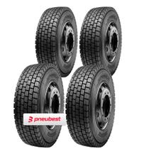 Kit 4 Pneus 215/75R17.5 Borrachudo 16 Lonas Xforza Xbri