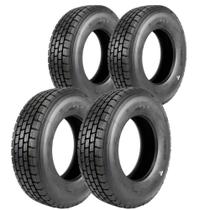 Kit 4 Pneus 275/80R22.5 Borrachudo 18 Lonas 149/146L Robusto B4 Xbri Kit 4 Pneus 275/80R22.5 Borrachudo 18 Lonas 149/146L Robusto B4 Xbri