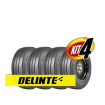 Kit 4 Pneus Delinte Aro 14 195R14 DV2 8 Lonas 106/104R