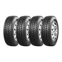 Kit 4 Pneus Double Star Aro 17,5 235/75R17,5 DSR165 18 Lonas 143/141J Borrachudo