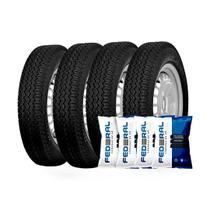 Kit 4 Pneus Fusca Maggion 5.60-15 Falco F2 4 Lonas + Câmara Kit 4 Pneus Fusca Maggion 5.60-15 Falco F2 4 Lonas + Câmara