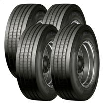Kit 4 Pneus Haohua Aro 22,5 GS01 Liso 18 Lonas 295/80R22,5 154/149M
