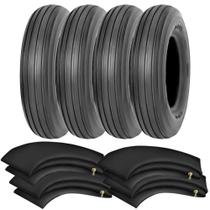 Kit 4 Pneus Implemento 600-16 6l Tubetype Ra45 Pirelli + Câmaras