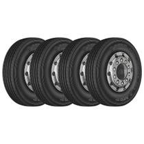 KIT 4 Pneus MRF 295/80 R22.5 Steel Muscle S1F6 152/148M Liso