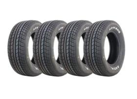 Kit 4 Pneus Nankang Aro 14 235/60R14 96H Radial N-729 Letra Branca