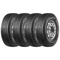 KIT 4 Pneus Royalblack DV210 295/80 R22.5 Aro 22.5 154/149M 18PR Borr