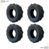 Kit 4 Pneus Rx Tires 145/70-6 Para Quadriciclo Aro 6