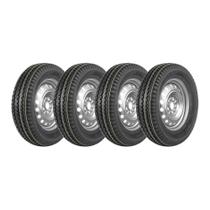 Kit 4 Pneus Sunset 185R14C Over Cargo B3 8 Lonas 102/100R