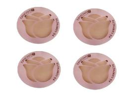 Kit 4 Pó Compacto Cor 01 Translúcido 10gr - Ramona Make Up