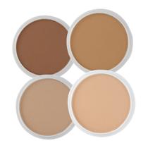 Kit 4 Pó Compacto Facial Efeito Matte Coleção Basic Safira