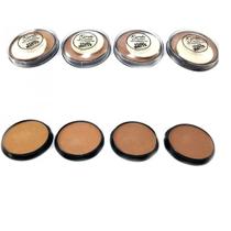 Kit 4 Pó Compacto Facial Matte Maquiagem Atacado C/ Esponja