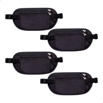 Kit 4 Pochete Doleira Antifurto Bolsa Cintura Esporte Corrida Academia Viagem Celular Documentos Kit 4 Pochete Doleira Antifurto Bolsa Cintura Esporte Corrida Academia Viagem Celular Documentos