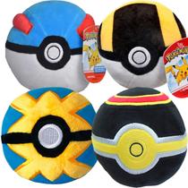 Kit 4 Poké Bolas: Ultra, Quick, Great e Luxury Ball - Wct Kit 4 Poké Bolas: Ultra, Quick, Great e Luxury Ball - Wct
