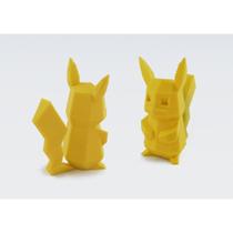 Kit 4 Pokemon low poly action figure miniatura