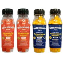 Kit 4 Polentinha Marvada Para Pesca 300ml - Gordo Pescador Kit 4 Polentinha Marvada Para Pesca 300ml - Gordo Pescador