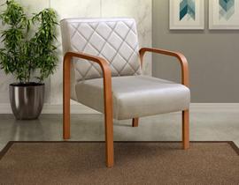 Kit 4 Poltronas Cadeira Decorativa Sala, Recepção Lara Kit 4 Poltronas Cadeira Decorativa Sala, Recepção Lara