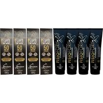 Kit 4 Pomada 50 Ervas 150g + 4 Pomada Fisiofort Premium 150g Kit 4 Pomada 50 Ervas 150g + 4 Pomada Fisiofort Premium 150g