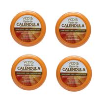 Kit 4 Pomada De Calêndula Hidratação Pele Seca 30g - Vedis