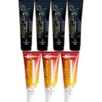 Kit 4 Pomada Fisiofort Premium 150G 3 Pomada Milagrosa 150G