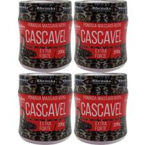 Kit 4 Pomada Massageadora Cascavel Extra Forte Para Ombros Kit 4 Pomada Massageadora Cascavel Extra Forte Para Ombros