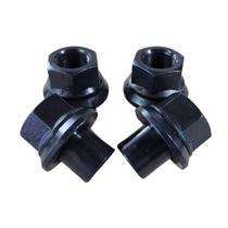 Kit 4 Porca Guia Roda Tras 22x49mm Chave 32 Oscilante Centralizadora ZM 2902253 original CAMINHAO IVECO EUROCARGO EUROTEC STRALI MERCEDES 1614 1618 16