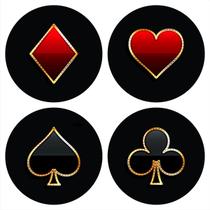 Kit 4 Porta Copos Jogos Mesa Trabalho Café Descanso Copo Kit 4 Porta Copos Jogos Mesa Trabalho Café Descanso Copo