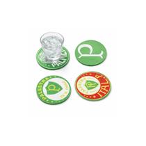 Kit 4 Porta Copos Palmeiras 3D Presente Torcedor Futebol G Kit 4 Porta Copos Palmeiras 3D Presente Torcedor Futebol G