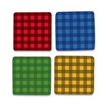 Kit 4 Porta Copos - Xadrez