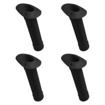 Kit 4 Porta Varas Caniço Inclinado Rei Marine Cor Preta