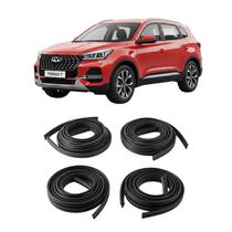 Kit 4 Portas Borracha Tiggo 7 Chery Vedação Qualidade Top
